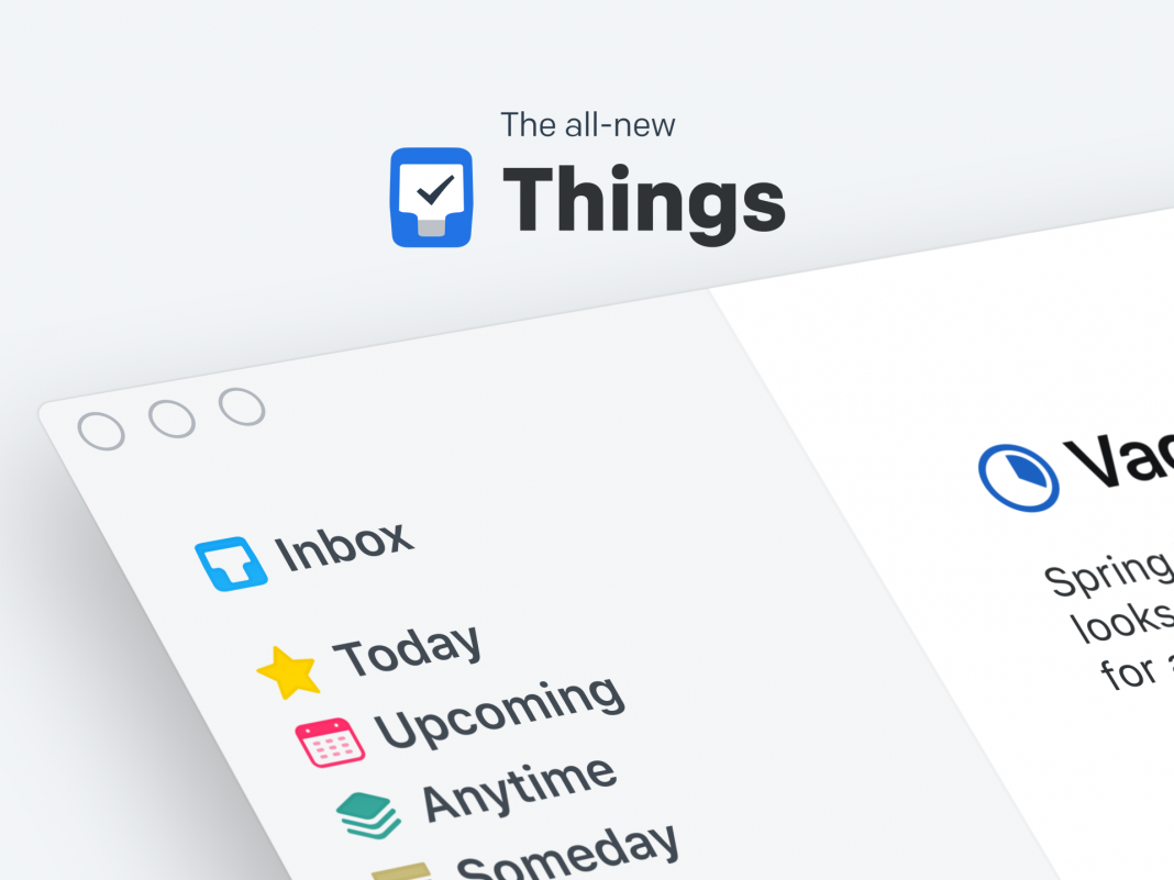 “Things” İle Daha Verimli Olabilirsiniz Things Planlama Uygulaması