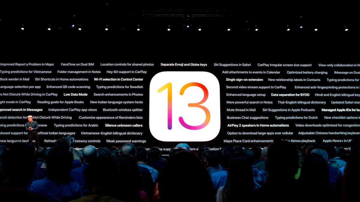 iOS 13 Tanıtıldı